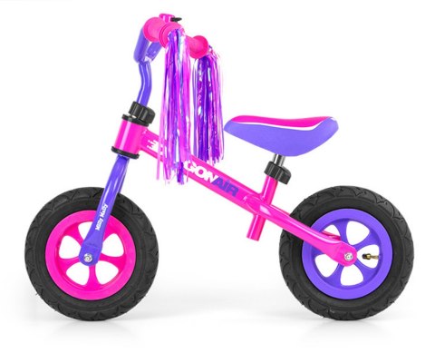 Rowerek Biegowy Dragon Air Pink Milly Mally