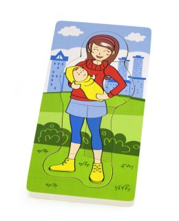 Viga Viga 50405 Puzzle - jak rośnie dzidziuś