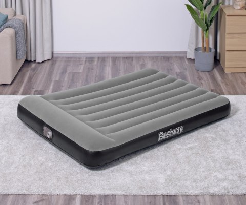 Bestway 67462 Materac dmuchany turystyczny z wbudowaną pompą powietrza Tritech Twin 1.91m x 1.37m x Bestway 67462 Materac dmuchany turystyczny z wbudowaną pompą powietrza Tritech Twin 1.91m x 1.37m x