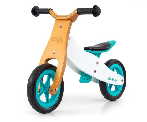 Rowerek trójkołowy, biegowy 2w1 Cool Classic Mint Milly Mally