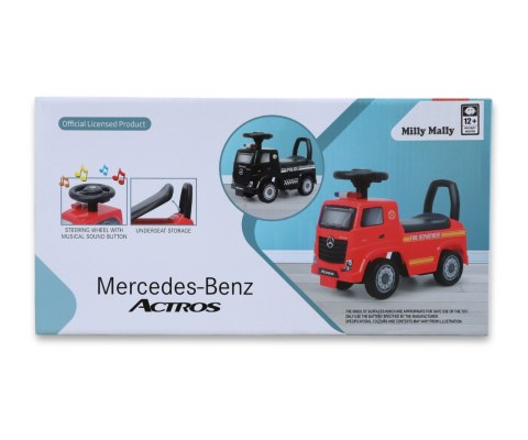 Milly Mally Pojazd Mercedes-Benz Actros Police Black Milly Mally Milly Mally Pojazd Mercedes-Benz Actros Police Black Milly Mally