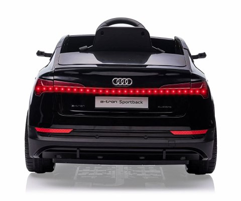 Milly Mally Pojazd na akumulator Audi E-Tron Sportback 4x4 Black Milly Mally Milly Mally Pojazd na akumulator Audi E-Tron Sportback 4x4 Black Milly Mally