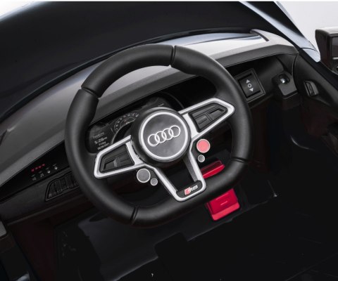 Milly Mally Pojazd na akumulator Audi R8 Spyder Black Milly Mally Milly Mally Pojazd na akumulator Audi R8 Spyder Black Milly Mally