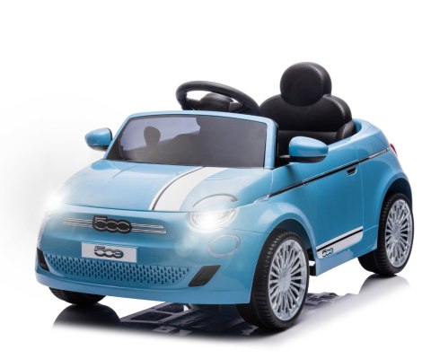 Milly Mally Pojazd na akumulator Fiat 500e Blue