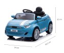 Milly Mally Pojazd na akumulator Fiat 500e Blue