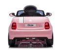 Milly Mally Pojazd na akumulator Fiat 500e Pink