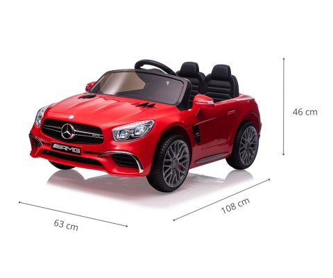 Milly Mally Pojazd na akumulator Mercedes-Benz SL65 AMG Red Milly Mally Milly Mally Pojazd na akumulator Mercedes-Benz SL65 AMG Red Milly Mally