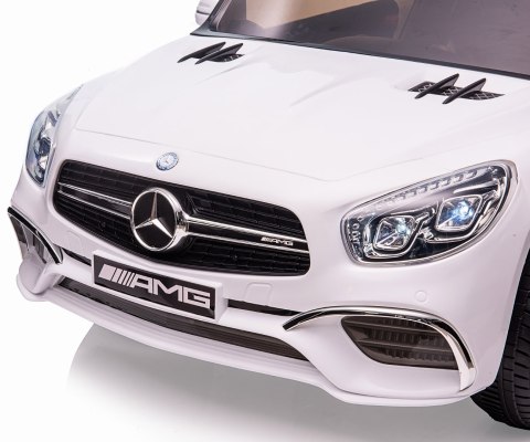 Milly Mally Pojazd na akumulator Mercedes-Benz SL65 AMG White Milly Mally Milly Mally Pojazd na akumulator Mercedes-Benz SL65 AMG White Milly Mally