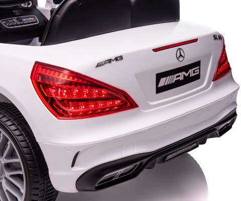 Milly Mally Pojazd na akumulator Mercedes-Benz SL65 AMG White Milly Mally Milly Mally Pojazd na akumulator Mercedes-Benz SL65 AMG White Milly Mally