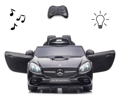 Milly Mally Pojazd na akumulator Mercedes-Benz SLC Black Milly Mally Pojazd na akumulator Mercedes-Benz SLC Black