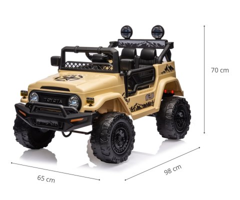 Milly Mally Pojazd na akumulator Toyota FJ Cruiser Khaki Milly Mally