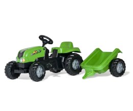 Rolly Toys 012169 Traktor Rolly Kid z przyczepą Zielony Rolly Toys