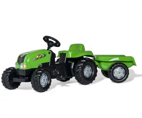 Rolly Toys 012169 Traktor Rolly Kid z przyczepą Zielony Rolly Toys Rolly Toys 012169 Traktor Rolly Kid z przyczepą Zielony Rolly Toys