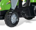 Rolly Toys 023134 Traktor Rolly Kid X z łyżka i przyczepa Zielony Rolly Toys