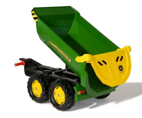 Rolly Toys 122165 Przyczepa Rolly Halfpipe półwywrotka John Deere 2-osie Rolly Toys Rolly Toys 122165 Przyczepa Rolly Halfpipe półwywrotka John Deere 2-osie Rolly Toys