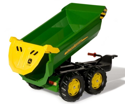 Rolly Toys 122165 Przyczepa Rolly Halfpipe półwywrotka John Deere 2-osie Rolly Toys Rolly Toys 122165 Przyczepa Rolly Halfpipe półwywrotka John Deere 2-osie Rolly Toys
