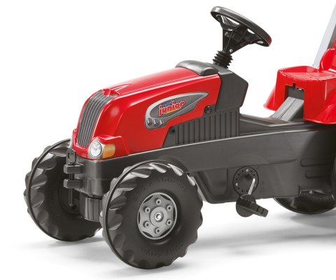Rolly Toys 800261 Traktor Rolly Junior RT z przyczepą Czerwony Rolly Toys Rolly Toys 800261 Traktor Rolly Junior RT z przyczepą Czerwony Rolly Toys