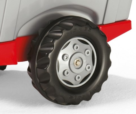 Rolly Toys 800261 Traktor Rolly Junior RT z przyczepą Czerwony Rolly Toys Rolly Toys 800261 Traktor Rolly Junior RT z przyczepą Czerwony Rolly Toys