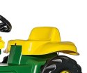 Rolly Toys 811496 Traktor Rolly Junior John Deere z łyżką i przyczepą Rolly Toys