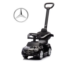 Jeździk z rączką MERCEDES C-Class Deluxe Black Milly Mally