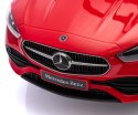 Jeździk z rączką MERCEDES C-Class Deluxe Red Milly Mally