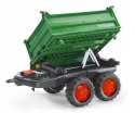 Rolly Toys 122202 Przyczepa Rolly - Mega Trailer Ciemno Zielona Koła 2-osie