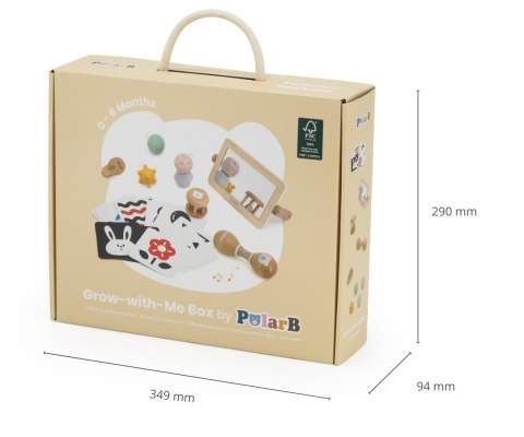 Viga 44261FSC PolarB Zestaw Grow with Me - Poszukiwacze zmysłów Viga 44261FSC PolarB Zestaw Grow with Me - Poszukiwacze zmysłów
