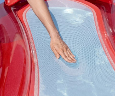 Bestway 43103 Dmuchany materac z siatkowanym dnem HydroLuxe Czerwony 1.60m x 84cm Bestway 43103 Dmuchany materac z siatkowanym dnem HydroLuxe Czerwony 1.60m x 84cm