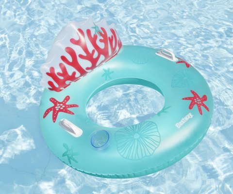 Bestway 43730 Koło do pływania z oparciem Rafa koralowa 1.07m x 1.13m Bestway 43730 Koło do pływania z oparciem Rafa koralowa 1.07m x 1.13m