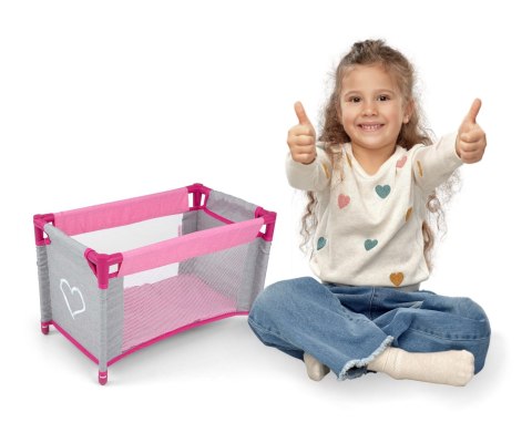 Milly Mally Łóżeczko dla lalek Lisa Prestige Pink Milly Mally Łóżeczko dla lalek Lisa Prestige Pink