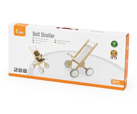 Viga 44687 Wózek dla lalek- spacerówka Viga 44687 Wózek dla lalek- spacerówka