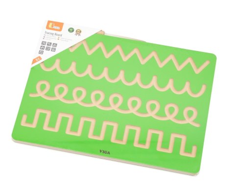 Viga 44697 Drewniana tablica kreślarska - wzory Viga 44697 Drewniana tablica kreślarska - wzory
