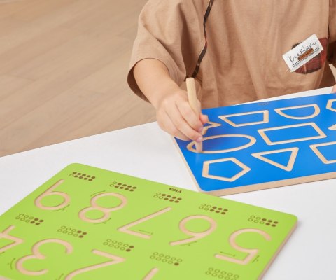 Viga 44698 Drewniana tablica kreślarska - liczby Viga 44698 Drewniana tablica kreślarska - liczby