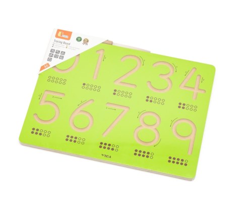 Viga 44698 Drewniana tablica kreślarska - liczby Viga 44698 Drewniana tablica kreślarska - liczby