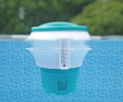 Bestway 58701 Pływający dozownik chemii basenowej z termometrem ChemGuard