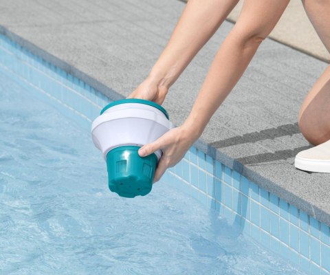 Bestway 58701 Pływający dozownik chemii basenowej z termometrem ChemGuard