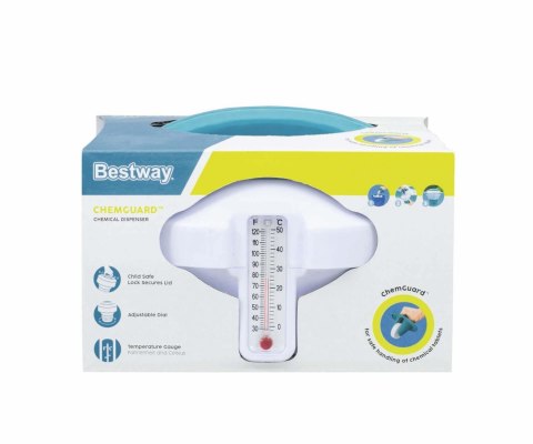 Bestway 58701 Pływający dozownik chemii basenowej z termometrem ChemGuard