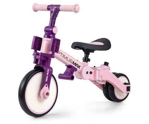 Milly Mally Rowerek 5w1 Optimus Max Pink Milly Mally Rowerek 5w1 Optimus Max Pink