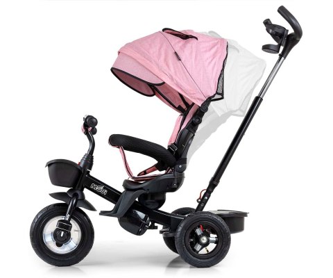 Milly Mally Tricycle Movi Black-Pink Milly Mally Tricycle Movi Black-Pink