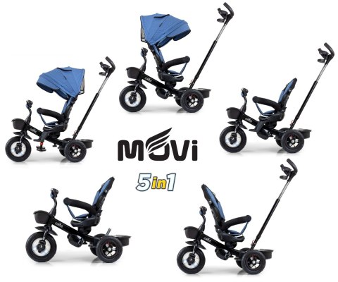 Milly Mally Rowerek Trójkołowy Movi Denim Milly Mally Rowerek Trójkołowy Movi Denim