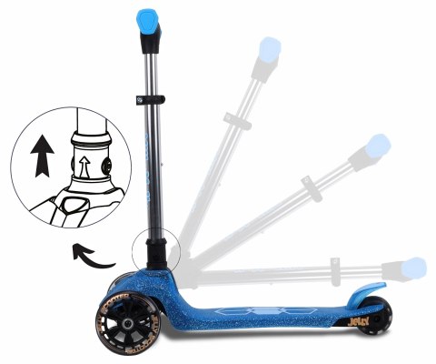 Hulajnoga balansowa Scooter Jelly Blue Milly Mally Hulajnoga balansowa Scooter Jelly Blue Milly Mally