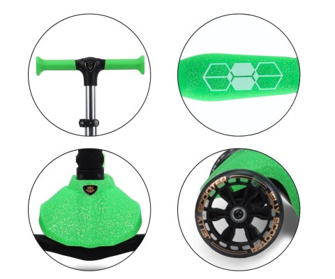 Hulajnoga balansowa Scooter Jelly Green Milly Mally Hulajnoga balansowa Scooter Jelly Green Milly Mally
