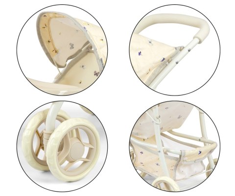 Milly Mally Wózek dla lalek Kate Nature