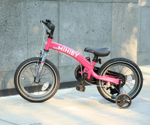 Qplay Rowerek Dziecięcy - Rowerek Biegowy Miniby 14 cali Rosa Qplay Rowerek Dziecięcy - Rowerek Biegowy Miniby 14 cali Rosa