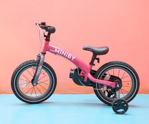 Qplay Rowerek Dziecięcy - Rowerek Biegowy Miniby 14 cali Rosa Qplay Rowerek Dziecięcy - Rowerek Biegowy Miniby 14 cali Rosa