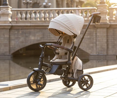 Qplay Rowerek Trójkołowy Comfo Max Beige Qplay Rowerek Trójkołowy Comfo Max Beige