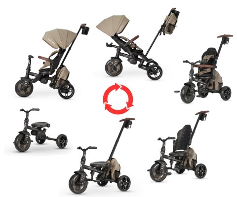 Qplay Rowerek Trójkołowy Comfo Max Coffee Qplay Rowerek Trójkołowy Comfo Max Coffee