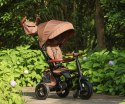 Qplay Rowerek Trójkołowy Rito Deluxe Rubber Brown