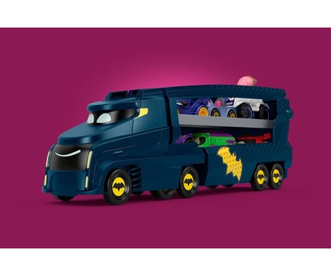 Fisher Price HMX07 Zestaw DC Batwheels Bat Transporter Ciężarówka 2w1 Fisher Price HMX07 Zestaw DC Batwheels Bat Transporter Ciężarówka 2w1