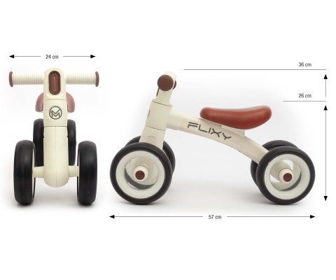 Milly Mally Pojazd Flixy Cream Milly Mally Pojazd Flixy Cream